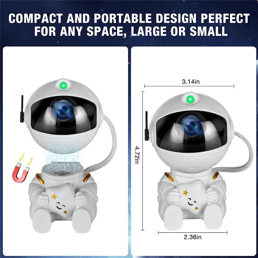 Astronaut Galaxy Projector | Rechargeable Star Light